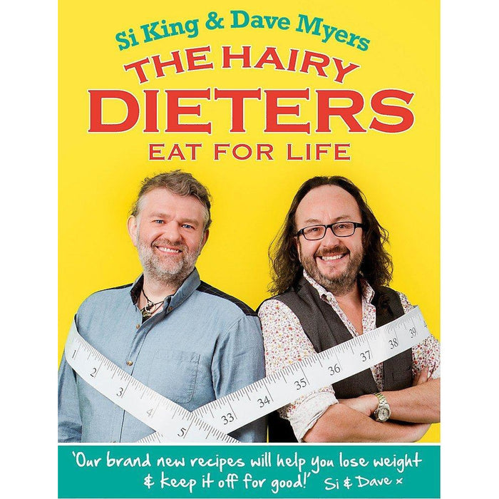 Hairy Dieters Collection 3 Books Set By Hairy Bikers (Eat for Life, Go Veggie, Make It Easy) - The Book Bundle