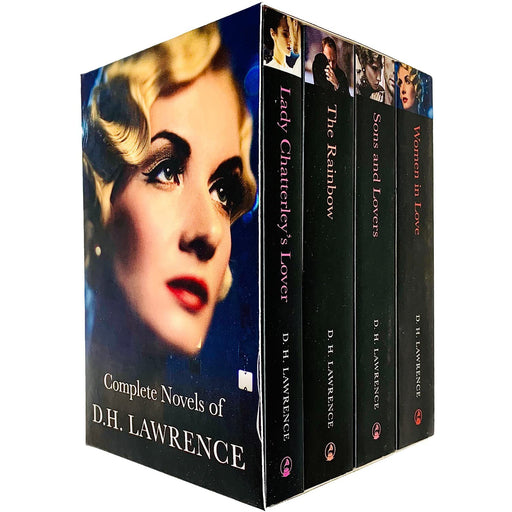 Complete Novels of D.H. Lawrence 4 Books Collection Box Set(Lady Chatterley's Lover, The Rainbow, Sons and Lovers & Women in Love) - The Book Bundle