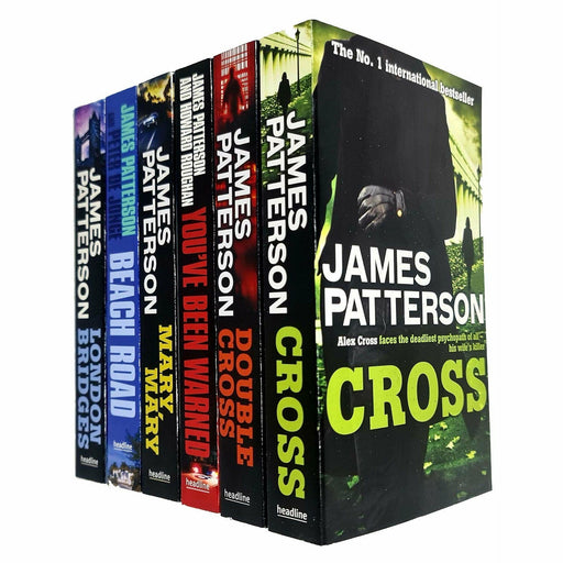 James Patterson Collection 6 Books Set (Double Cross, Cat and Mouse, Mary Mary, The Beach House, You've Been Warned, Beach Road) - The Book Bundle