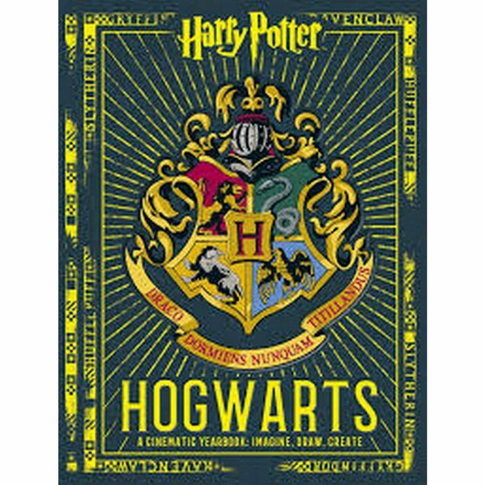 Harry Potter Hogwarts A Cinematic Yearbook & J.K. Rowling's Wizarding World: A Magical Yearbook 2 Books Collection Set - The Book Bundle