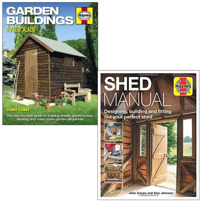 Garden Buildings Manual & Shed Manual 2 Books Collection Set - The Book Bundle
