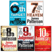 Women's Murder Club book collection by James Patterson, five paperback fiction novels featuring crime and mystery stories.