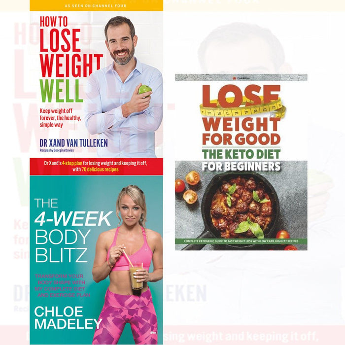 transform , how to lose weight well, keto diet for beginners 3 books collection set - The Book Bundle
