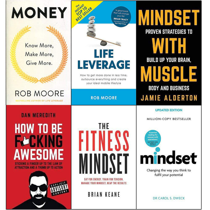 Money: know more, make more, give more, how to be f*cking awesome 6 books collection set - The Book Bundle