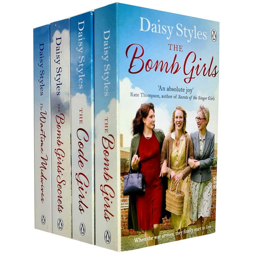 Daisy Styles Collection 4 Books Set (The Bomb Girls, The Bomb Girls’ Secrets, Christmas With The Bomb Girls, The Code Girls) - The Book Bundle
