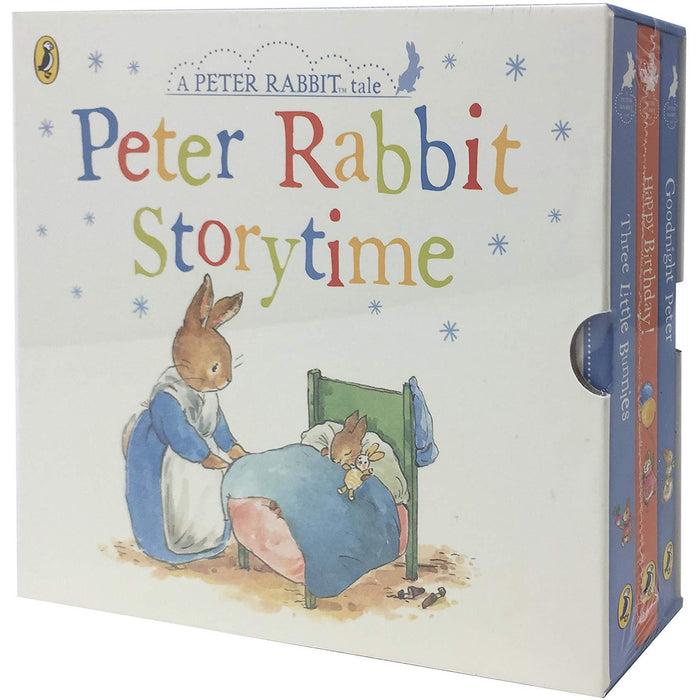Peter Rabbit Story Time, 3 Books Collection Box Set (Childrens Classic Gift Set - Early Readers) Board book - The Book Bundle