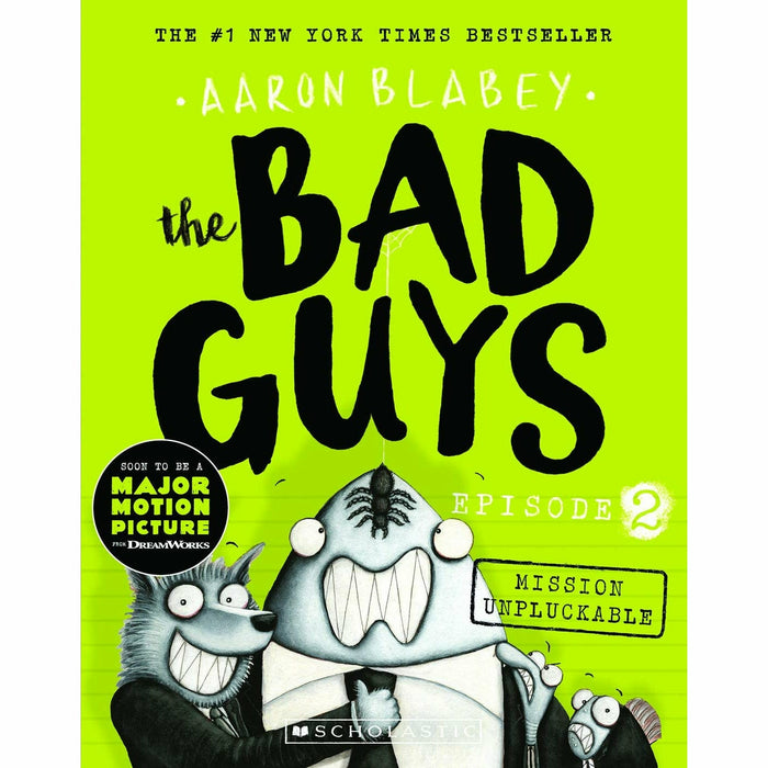 The Bad Guys Episodes 1-5 Collection 5 Books Set By Aaron Blabey (The Bad Guys) - The Book Bundle