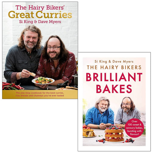 The Hairy Bikers Collection 2 Books Set (Great Curries & Brilliant Bakes) - The Book Bundle