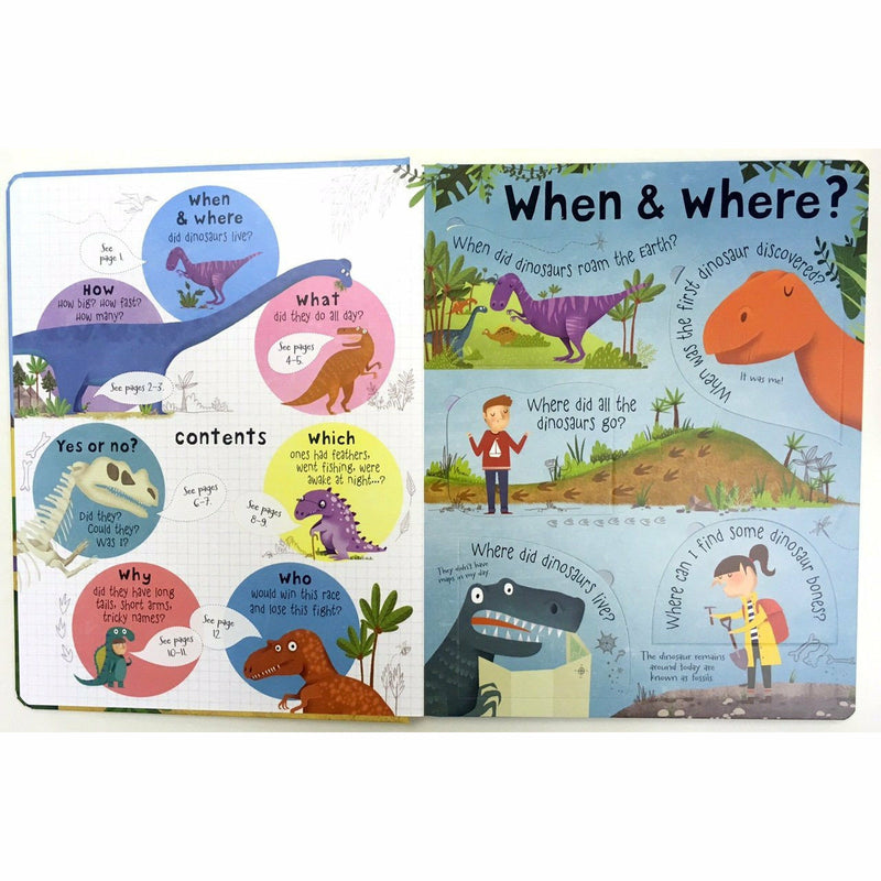 Usborne Katie Daynes Lift-the-flap Questions and Answers 5-book hardcover collection set with colorful cover illustrations.
