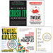 Crush It, Twelve and a Half[Hardcover], Work Rules, The Profits Principles, The Art of the Good Life 5 Books Collection Set - The Book Bundle