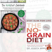 KetoDiet Cookbook and The No-Grain Diet 2 Books Bundle Collection With Gift Journal - More Than 150 Delicious Low-Carb, High-Fat Recipes - The Book Bundle