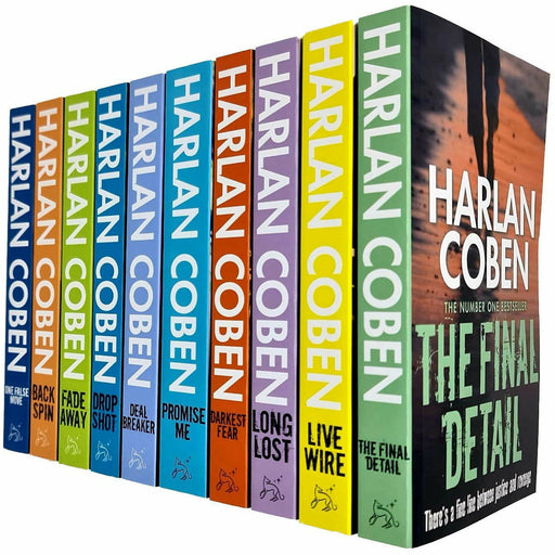 Harlan Coben Myron Bolitar Series Collection 1-10 Books Set - The Book Bundle