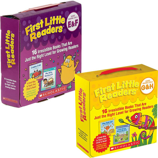 First Little Readers: Guided Reading Levels E & F and G & H (Parent Pack) : 32 Irresistible Books Guided Reading Pack - The Book Bundle