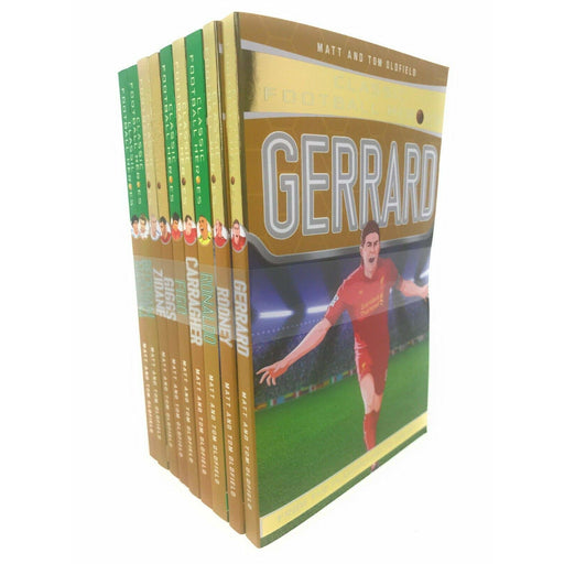 Classic Football Heroes Legend Series Collection 9 Books Set Pack Tom Oldfield - The Book Bundle