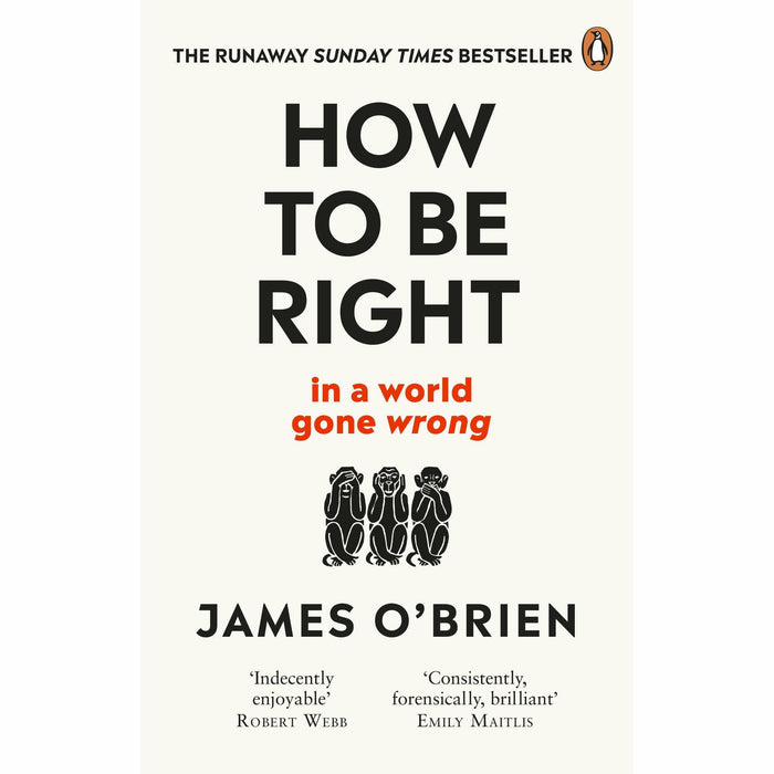 How To Be Right in a World Gone Wrong, Led By Donkeys [Hardcover], The Little Book Of Brexit Bollocks 3 Books Collection Set - The Book Bundle