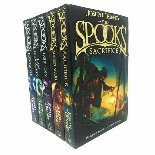 The Spooks 5 Book Set Collection By Joseph Delaney Inc Sacrifice,Destiny,Revenge - The Book Bundle