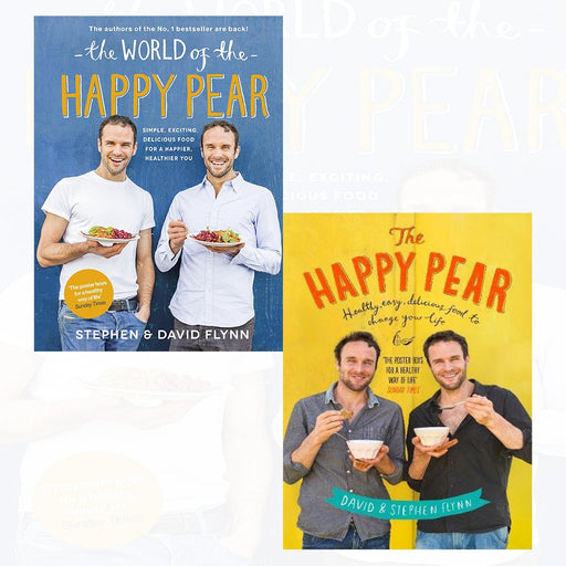 david flynn 2 books collection set - (the world of the happy pear,the happy pear: healthy, easy, delicious food to change your life) - The Book Bundle