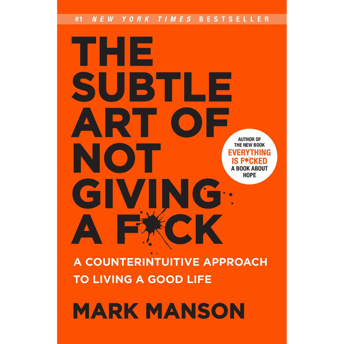 Mark Manson Collection 3 Books Set (The Subtle Art Of Not Giving A F*ck [Hardcover], Will [Hardcover] & Everything Is F*cked) - The Book Bundle