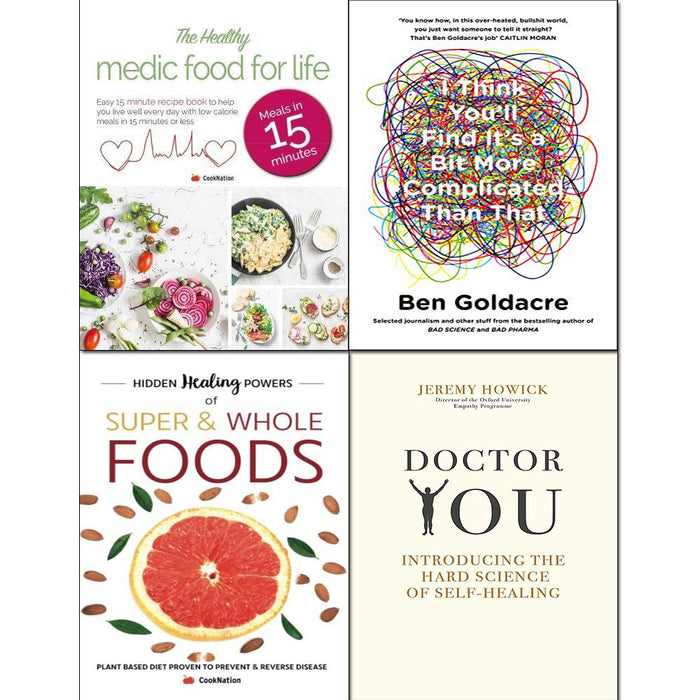 I Think You’ll Find, Hidden Healing Powers, Healthy Medic Food and Doctor You [Hardcover] 4 Books Collection Set - The Book Bundle