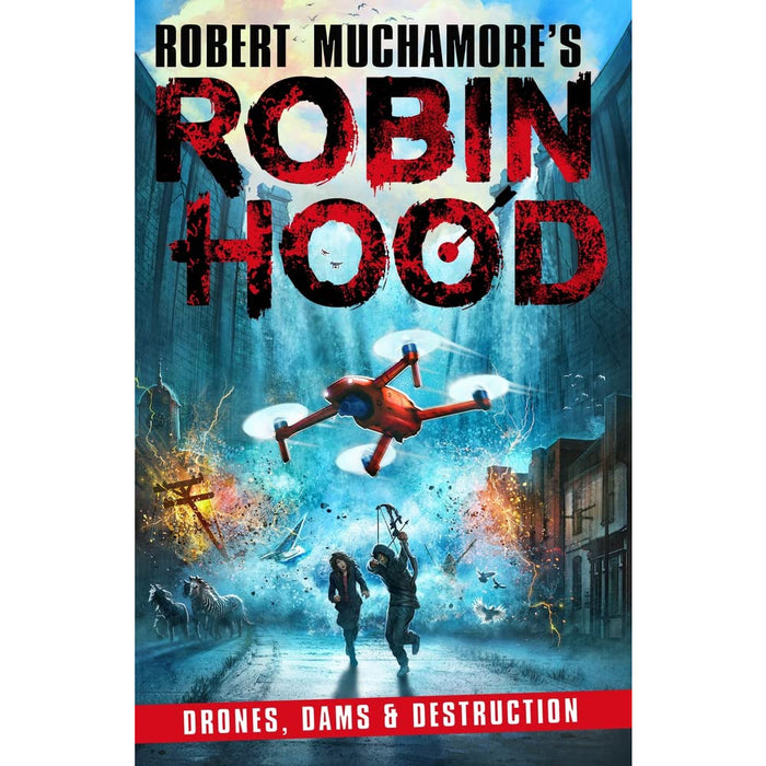 Robin Hood Series 5 Books Collection Set by Robert Muchamore Paperback - The Book Bundle