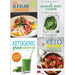 Alkaline cookbook [hardcover], alkaline reset cleanse [hardcover], ketogenic green smoothies, keto crock pot cookbook collection 4 books set - The Book Bundle