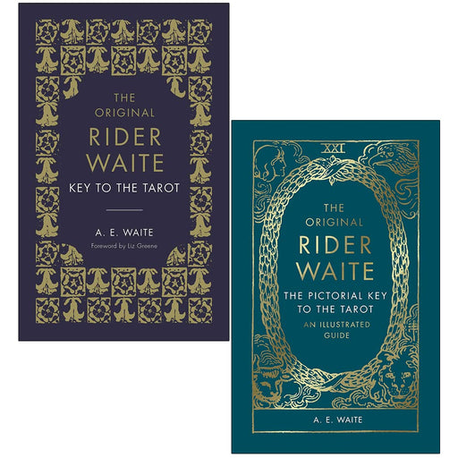 A.E Waite Collection 2 Books Set (The Key To The Tarot, The Pictorial Key To The Tarot) - The Book Bundle