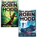 Robin Hood Series 2 Books Collection Set By Robert Muchamore (Piracy Paintballs & Zebras, Hacking Heists & Flaming Arrows) - The Book Bundle