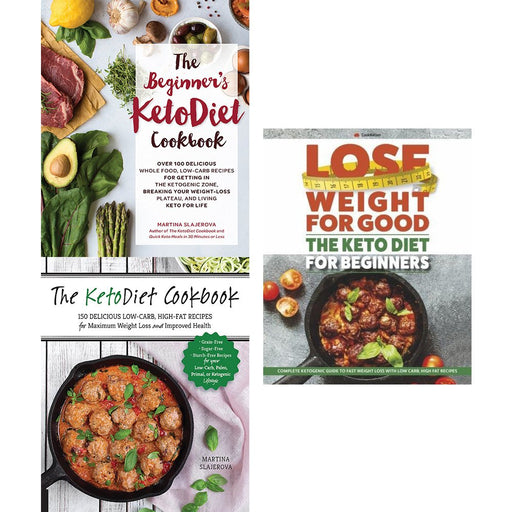 Beginners keto diet cookbook, ketodiet cookbook and keto diet for beginners 3 books collection set - The Book Bundle