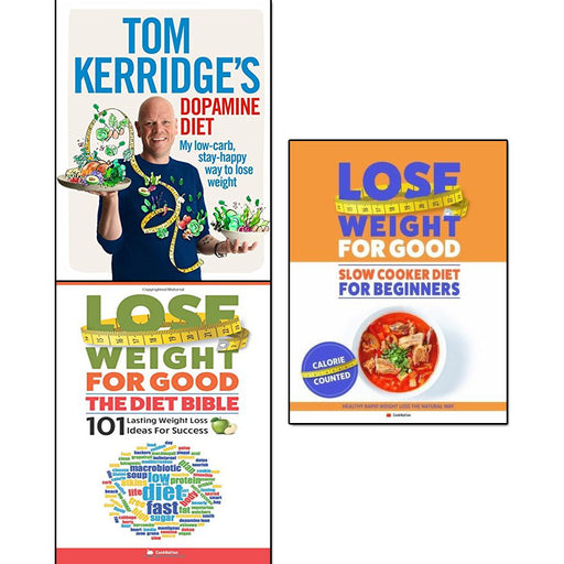 Tom kerridge's, lose weight and slow cooker 3 books collection set - The Book Bundle