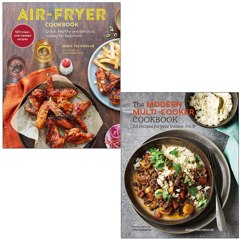 Jenny Tschiesche Collection 2 Books Set (Air-fryer Cookbook, The Modern Multi-cooker Cookbook) - The Book Bundle