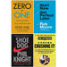 Zero to One, Start Now Get Perfect Later, Shoe Dog A Memoir by the Creator of Nike, [Hardcover] Crushing It 4 Books Collection Set - The Book Bundle