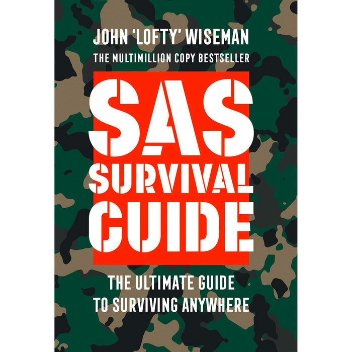 Food For Free, SAS Survival Guide, Bushcraft 101 Collection 3 Books Set - The Book Bundle