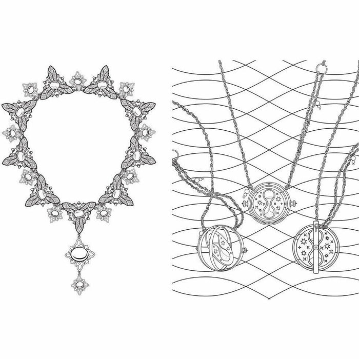 Harry Potter Magical Artefacts Colouring Book 4. - The Book Bundle