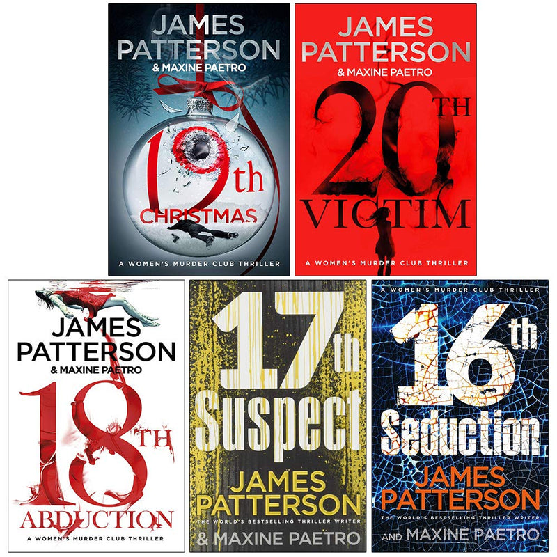 Women Murder Club Series 5 Books Collection Set By James Patterson - The Book Bundle