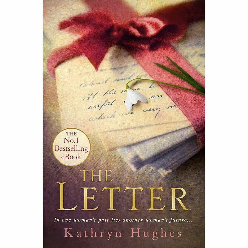 Kathryn Hughes 3 Books collection set featuring "The Letter," "The Key," and "The Secret" with review headline.