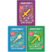 All New Official Minecraft Combat Handbook 3 Books Collection Set By Mojang AB - The Book Bundle