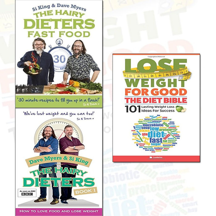the hairy dieters collection 2 books bundle with lose weight for good - The Book Bundle