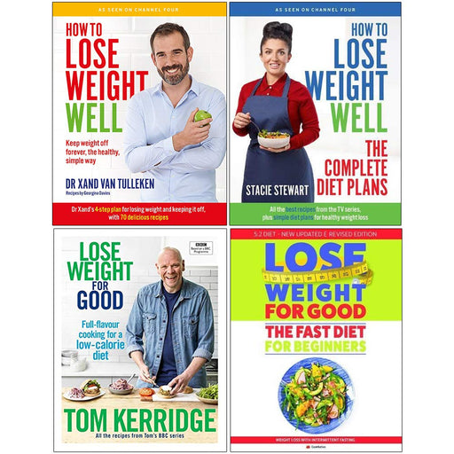 How to Lose Weight Well, Complete Diet Plans, Lose Weight for Good [Hardcover], Fast Diet For Beginners 4 Books Collection Set - The Book Bundle