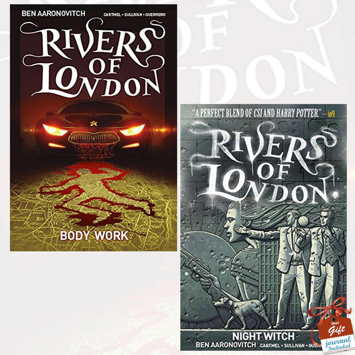 Rivers of London Collection 2 Books Bundle With Gift Journal (Body Work, Night Witch) - The Book Bundle