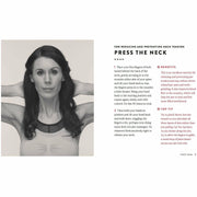 Paperback book titled "Face Yoga" by Danielle Collins showing a smiling woman demonstrating facial exercises for glowing skin.