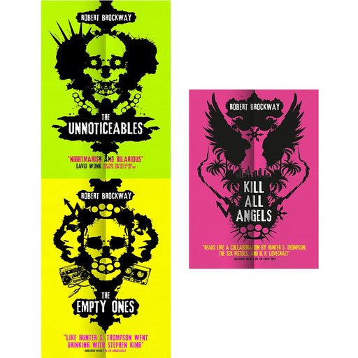Unnoticeables series robert brockway 3 books collection set - The Book Bundle