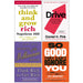 Think And Grow Rich, Drive Daniel H. Pink, Secrets of the Millionaire Mind, So Good They Can't Ignore You 4 Books Collection Set - The Book Bundle