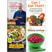 Phil Vickery Ultimate Diabetes Cookbook [Hardcover], Diabetes Weight Loss Cookbook [Hardcover] 4 Books Collection Set - The Book Bundle