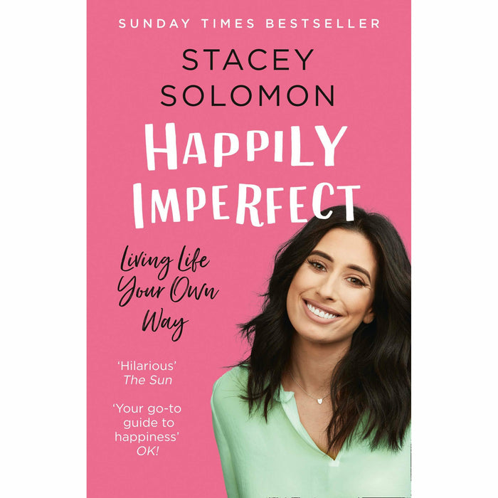 Stacey Solomon 2 Books Collection Set Tap to Tidy, Happily Imperfect - The Book Bundle