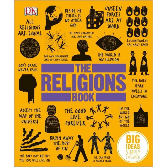 The Religions Book, The Philosophy Book Big Ideas  2 Books Collection Set - The Book Bundle