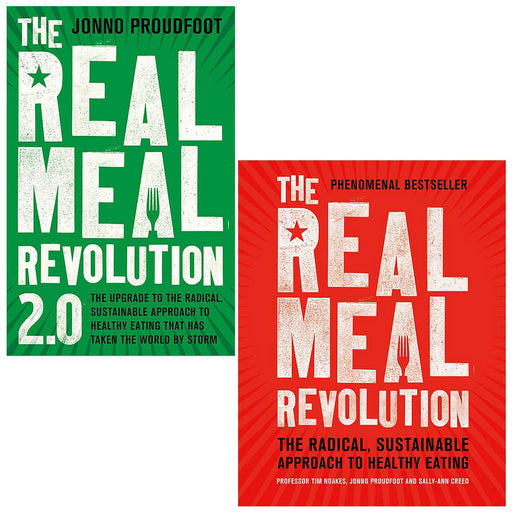 The Real Meal Revolution 2.0 & The Real Meal Revolution 2 Books Collection Set - The Book Bundle