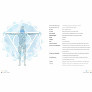Hardcover book titled "The Chakra Project" by Aster, showing the cover with colorful chakra illustrations and title text.