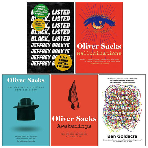 Black, Hallucinations, The Man, Awakenings, I Think 5 Books Collection Set - The Book Bundle