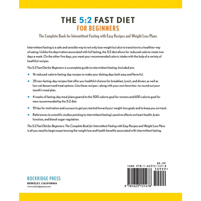 The 5: 2 Fast Diet for Beginners: The Complete Book for Intermittent Fasting with Easy Recipes and Weight Loss - The Book Bundle