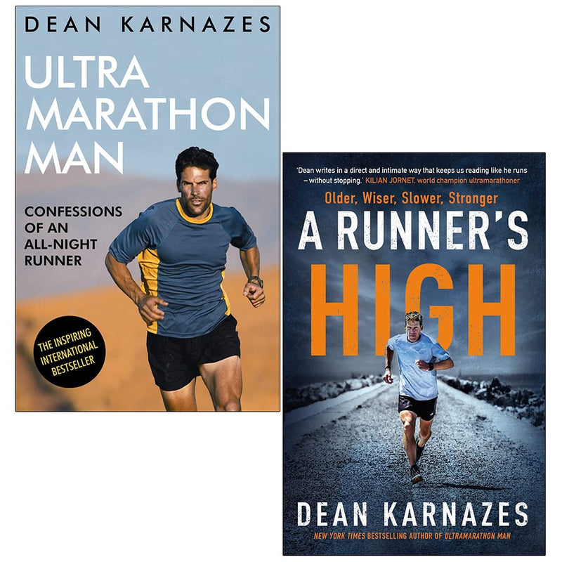 Dean Karnazes Collection 2 Books Set (Ultramarathon Man, A Runner's High) - The Book Bundle